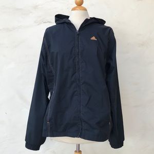 Adidas vintage windbreaker - Navy Blue